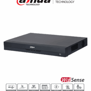 DAHUA XVR5216A-4KL-I3 - DVR de 16 Canales 4k/ WizSense/ H.265+/ 16 Canales + 16 IP/ Hasta 32 Ch IP/ 2 Ch de Reconocimiento Facial/ SDM Plus/ Protección Perimetral/ 2 SATA de hasta 10TB/ 16&3 E&S de Alarmas/ 4 Canales de Audio/ IoT/ POS/