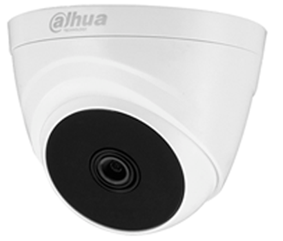 DAHUA HAC-T1A21-28 - Cámara Domo con resolución 1080p, lente de 2.8 mm y ángulo de visión de 103°, Smart IR de 20 m para mejor visión nocturna, ideal para interiores. Compatible con los formatos CVI, TVI, AHD y CVBS. - Image 2