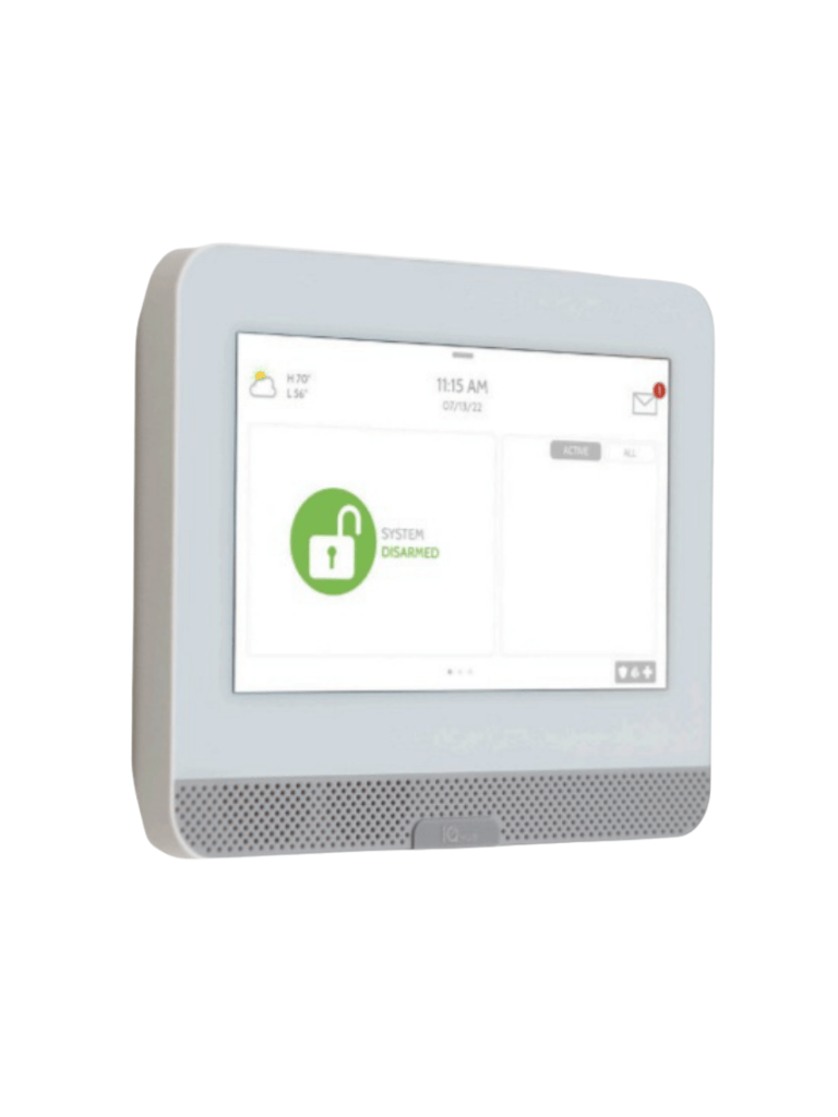 QOLSYS IQP4004 - Sistema de Alarma IQPanel4 Autocontenido , con Pantalla Táctil de 7", Power G 915 Mhz + Qolsys S-Line 319.5 Mhz. Con 4 Bocinas integradas (4W). Para la plataforma Alarm.com - Image 2