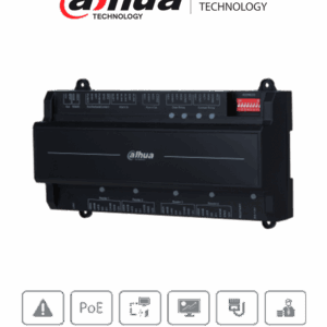 DAHUA ASC2202B-D - Panel de Control de Acceso de 2 Puertas y 4 Lectoras/ TCP/IP/ Wiegand/ 100,000 Usuarios, 3,000 Huellas y 500,000 Registros/ Soporta Interlock, Anti-passback, Desbloqueo Remoto/ Funcion WatchDog