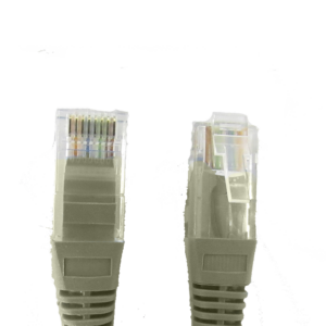 SAXXON P61UG - Cable patch cord UTP 1 metro / CAT 6 / Color gris