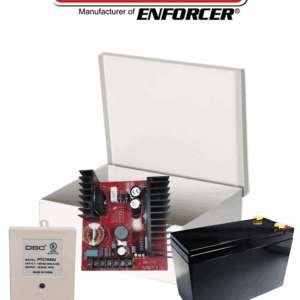 Seco-Larm Kit Fuente De Poder 7 - Kit De Poder Contiene 1 Fuente De Poder De 7 Amp, Bateria De Respaldo 7 amperes, Transformador Y Gabinete