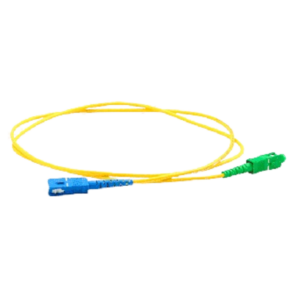 TCE  - LMN-FO-SCU-SCA-01 - Jumper SC UPC-SC APC Monomodo / Simplex 2 mm / 1 metro / Amarillo