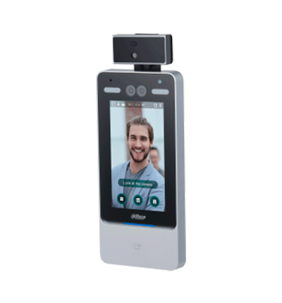 DAHUA ASI7213Y-V3-T1 - Control de Acceso de Reconocimiento Facial/ Pantalla de 7 Pulgadas/ Medición de Temperatura/ 50,000 Rostros. Tarjetas y Passwords/ 100,000 Registros/ Detección de Vida/ Reconocimiento de Rostros de .35 Segundos - Image 2