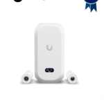 UBIQUITI UVC-AI-THETA - Camára IP Ultra compacta para interiores, Lente de 8 Megapixeles 4K y Lente de 6 Megapixeles 4K Panoramico 360º, Deteccion avanzada IA, 1 puerto de Video Theta, 1 puerto de Audio Theta, PoE