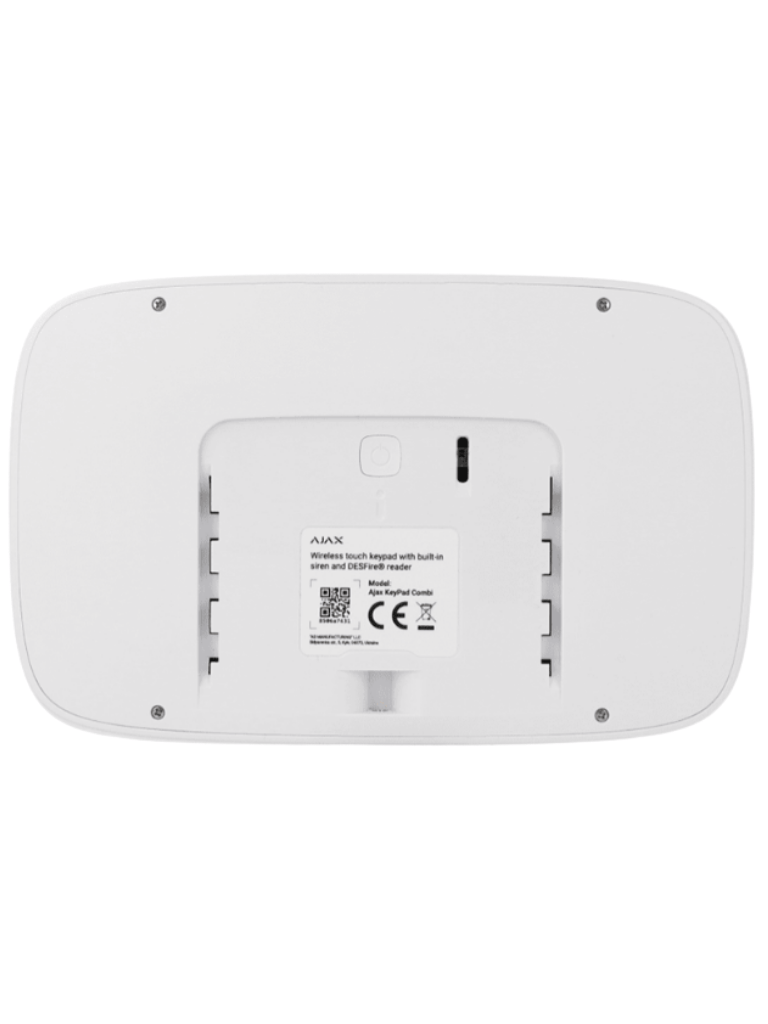 AJAX KeyPad Combi (9NA) - Teclado táctil inalámbrico con sirena incluida y lector DESFire. - Image 3