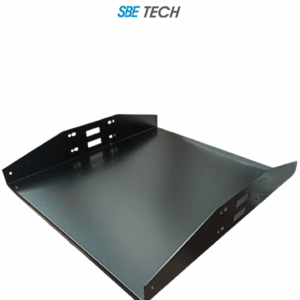 SBE TECH SBE-CDL1P1918 -  Charola Doble para rack con medidas de 19" (48.26 cm) de ancho x 18"  (45.72 cm) de largo, y soporta hasta 34 kg 2 UR
