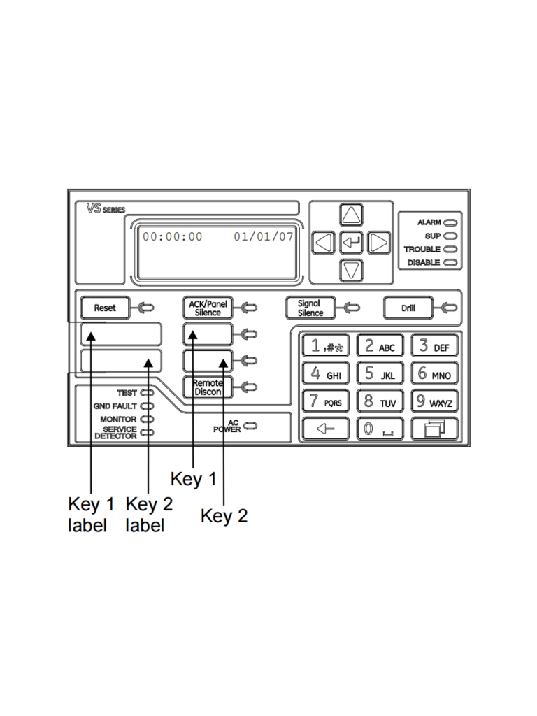 KIDDE F_VS4GSP - Panel de Incendio Direccionable / Sistema de hasta 4 Lazos con 1 Lazo de 250 Dispositivos Instalado / 110V / Gris / Español - Image 3