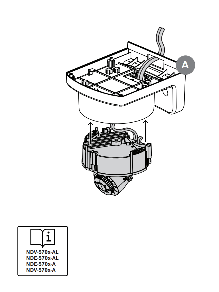 BOSCH V_NDA5070LWMT - Soporte Pared en L Para FLEXIDOME 5100i - Image 5