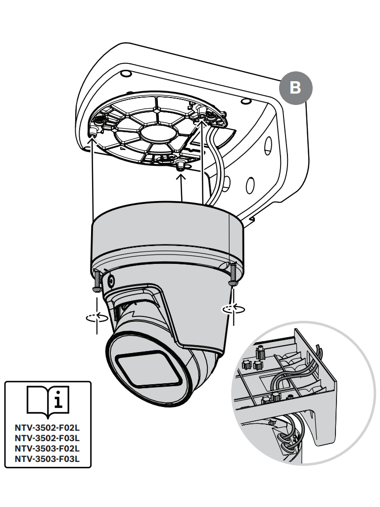 BOSCH V_NDA5070LWMT - Soporte Pared en L Para FLEXIDOME 5100i - Image 8