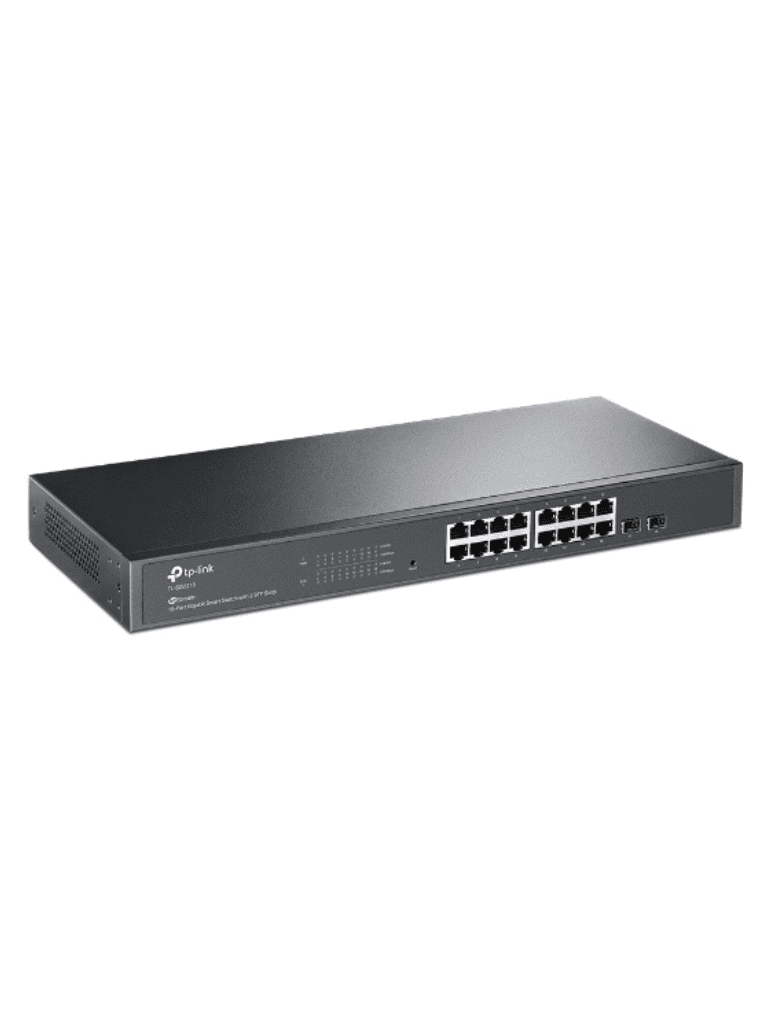 TP-LINK TL-SG2218 - Switch Omada SDN Administrable con 16 puertos Gigabit y 2 puertos SFP, equipado con funciones avanzadas como sFlow, QinQ y QoS, y gestión centralizada a través de OMADA. - Image 2