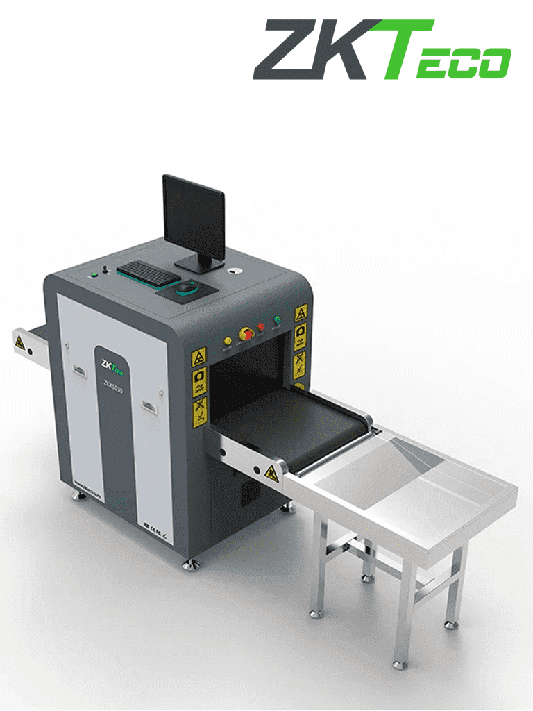 ZKTECO ZKX5030A - Máquina de Rayos X con energía simple, túnel para equipaje de 50 x 30 cm y capacitación en sitio incluida. - Image 3