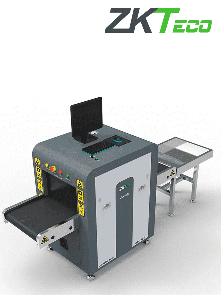 ZKTECO ZKX5030A - Máquina de Rayos X con energía simple, túnel para equipaje de 50 x 30 cm y capacitación en sitio incluida. - Image 4