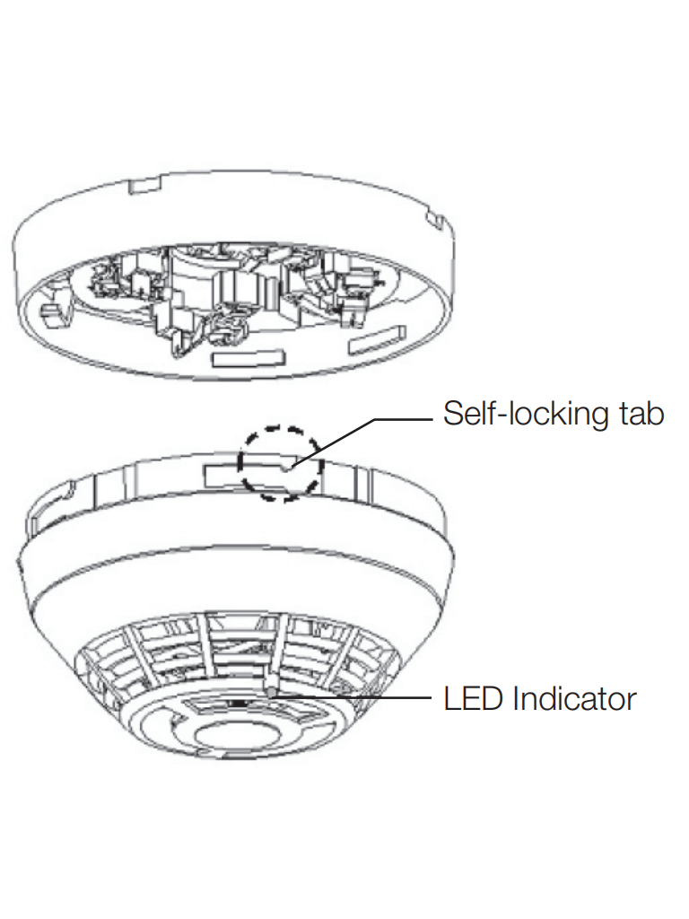 KIDDE F_KIOSD - Detector de humo óptico multicriterio inteligente - Image 2