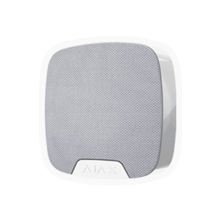 AJAX KIT RESIDENCIAL LIGHT - Panel de alarma Hub2Plus conexión Ethernet / WiFi / LTE, APP “AJAX PRO” iOS y Android , 1 sensor de movimiento, 1 detector para puerta o ventana, 1 control remoto y una sirena interior inalámbrica color Blanco - Image 5
