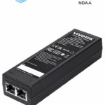 VIVOTEK AP-GIC-011A-030 - Inyector PoE Gigabit, 30W, 1 puerto, 802.3af/at, NDAA, 55VDC/0.55A, Proteccion 6KV