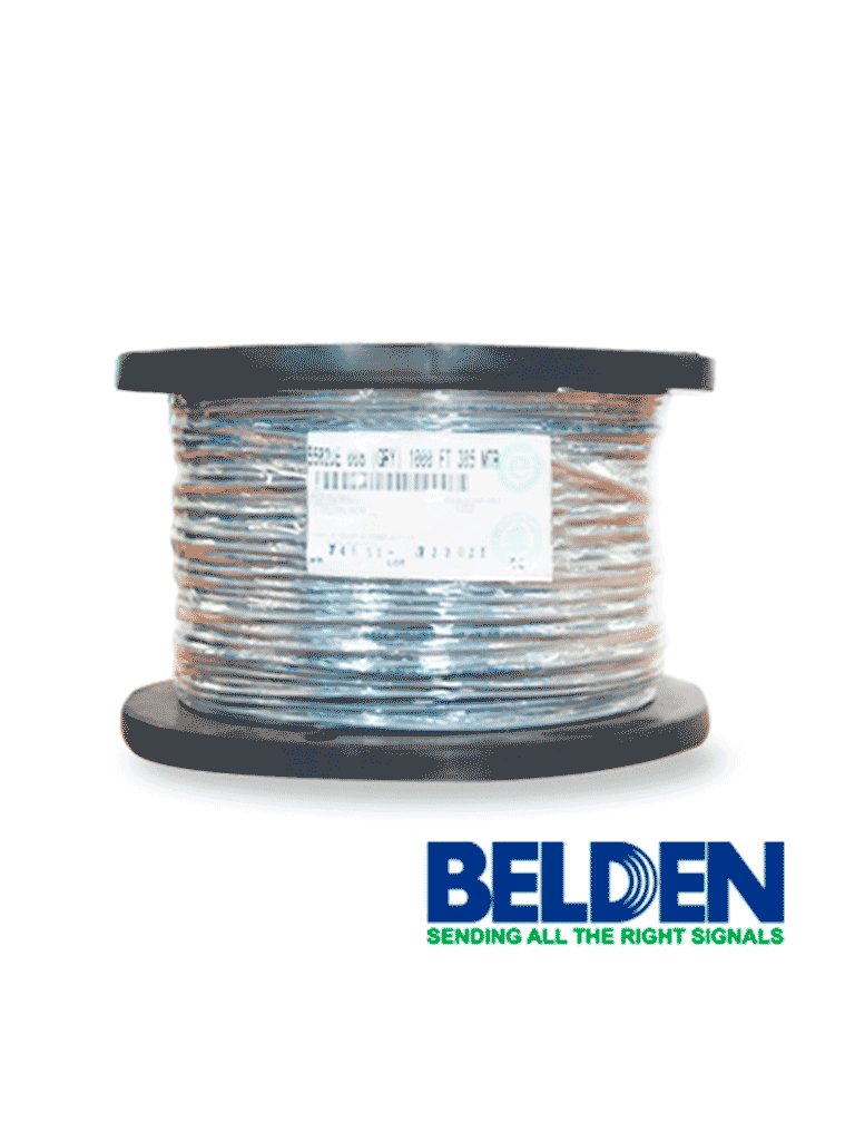 BELDEN 5502UE0081000- Cable de alarma/ 4 Conductores/ Cobre/ Calibre 22 AWG/ 305 Metros/ Recomendable para control de acceso/ Videoportero/ Audio/ - Image 3