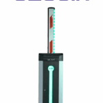 WEJOIN WJCB120VFIR33LED - Barrera Vehicular Derecha con Led / Alto flujo / Motor 24 VDC / Brazo Rectangular de 3 Metros / Velocidad 3 Segundos / Dirección Ajustable