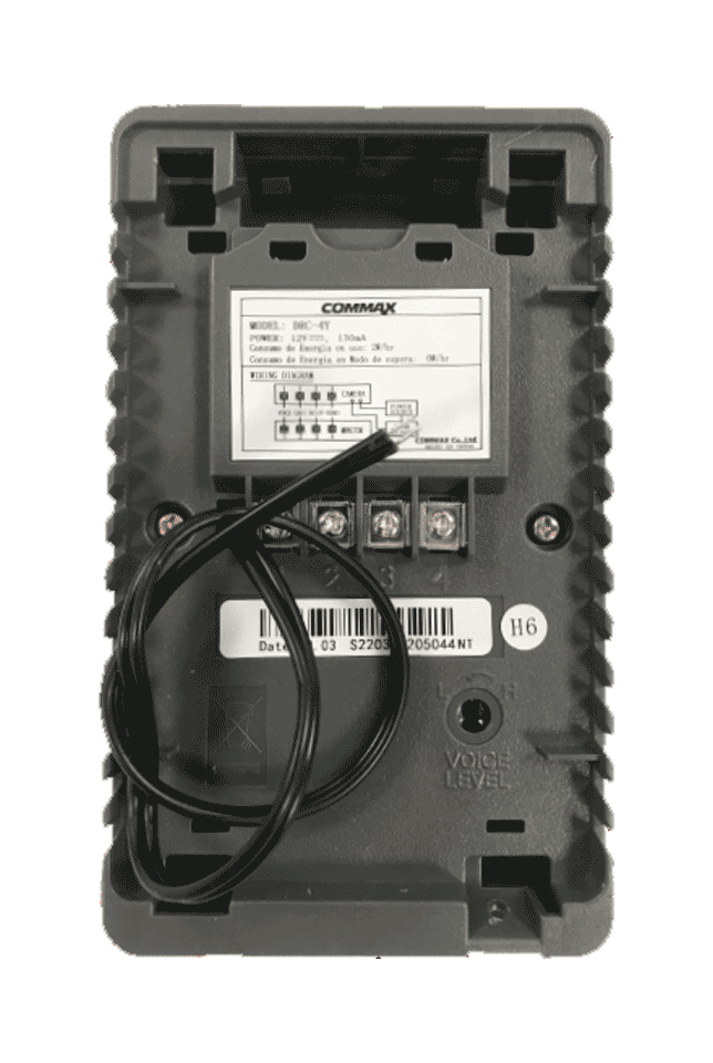 COMMAX DRC4Y - Frente de Calle para Videoportero, Cámara 960H y Sensor de Luz, Volumen Ajustable, Compatible con Cualquier Monitor COMMAX y Cubierta CMX2260001 - Image 6