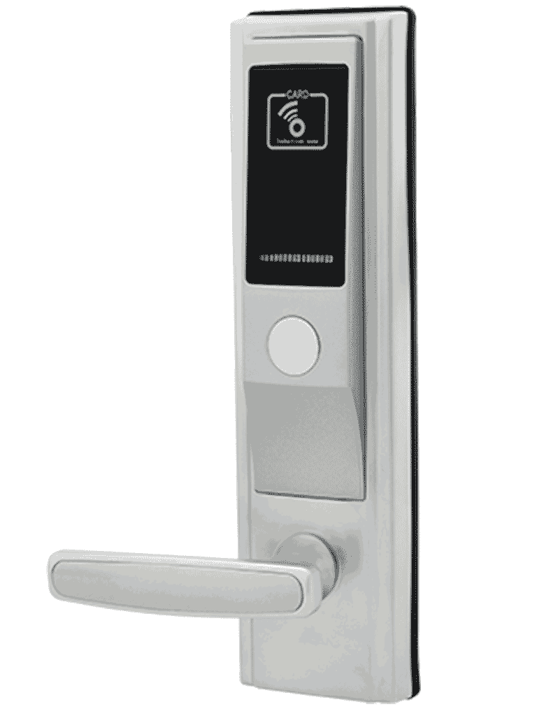 ZKTECO LH3600L - Cerradura Izquierda para Hotel con Tecnología Mifare 13.56 MHz, Compatible con Puertas de 35 a 55 mm de Grosor, Estándar Americano, con 5 Pestillos de Seguridad - Image 4