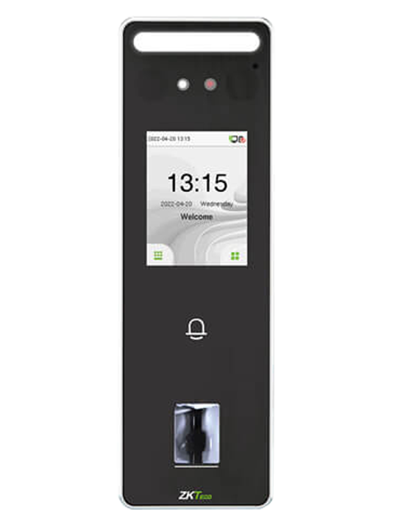 ZKTECO SpeedFaceV3L - Control de Acceso y Asistencia Visible Light con Autenticación Facial (500 Rostros), Huella Digital BioID+ (3000), Registro de 200,000 Eventos, IP65 y Conectividad TCP/IP - Image 4