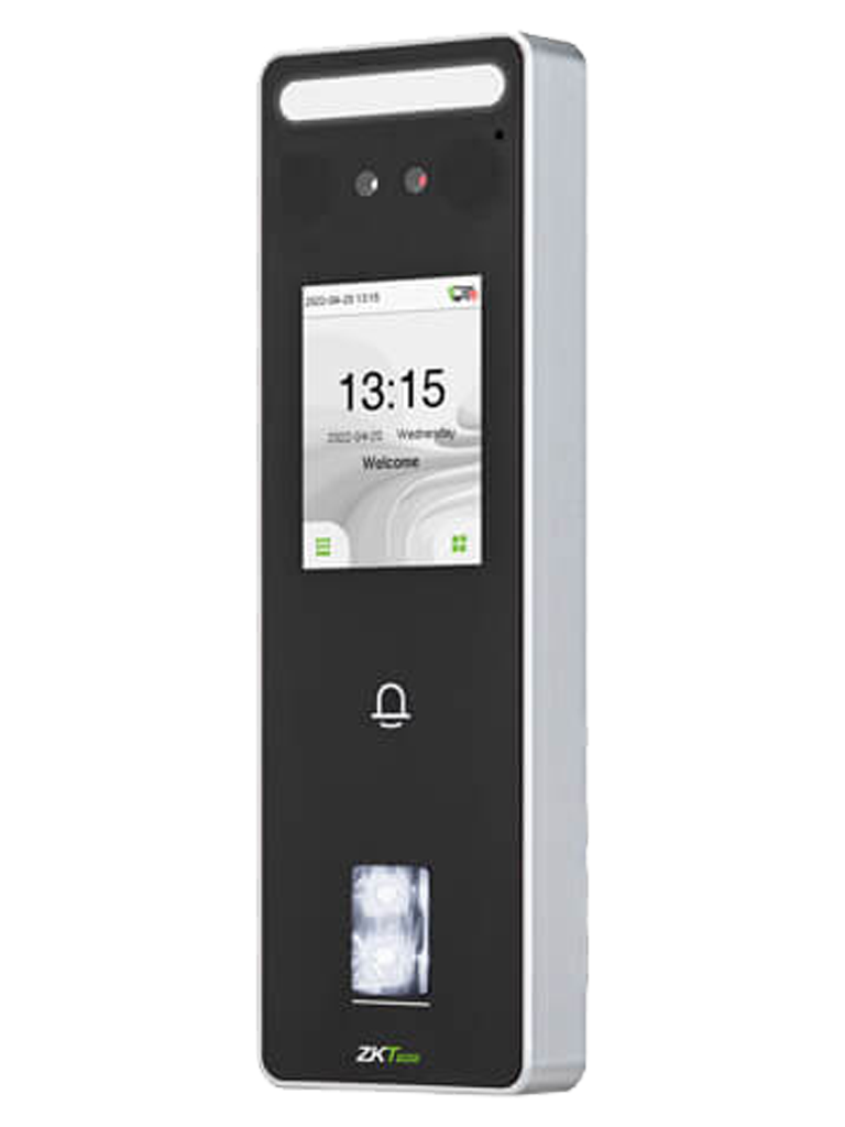 ZKTECO SpeedFaceV3L - Control de Acceso y Asistencia Visible Light con Autenticación Facial (500 Rostros), Huella Digital BioID+ (3000), Registro de 200,000 Eventos, IP65 y Conectividad TCP/IP - Image 2
