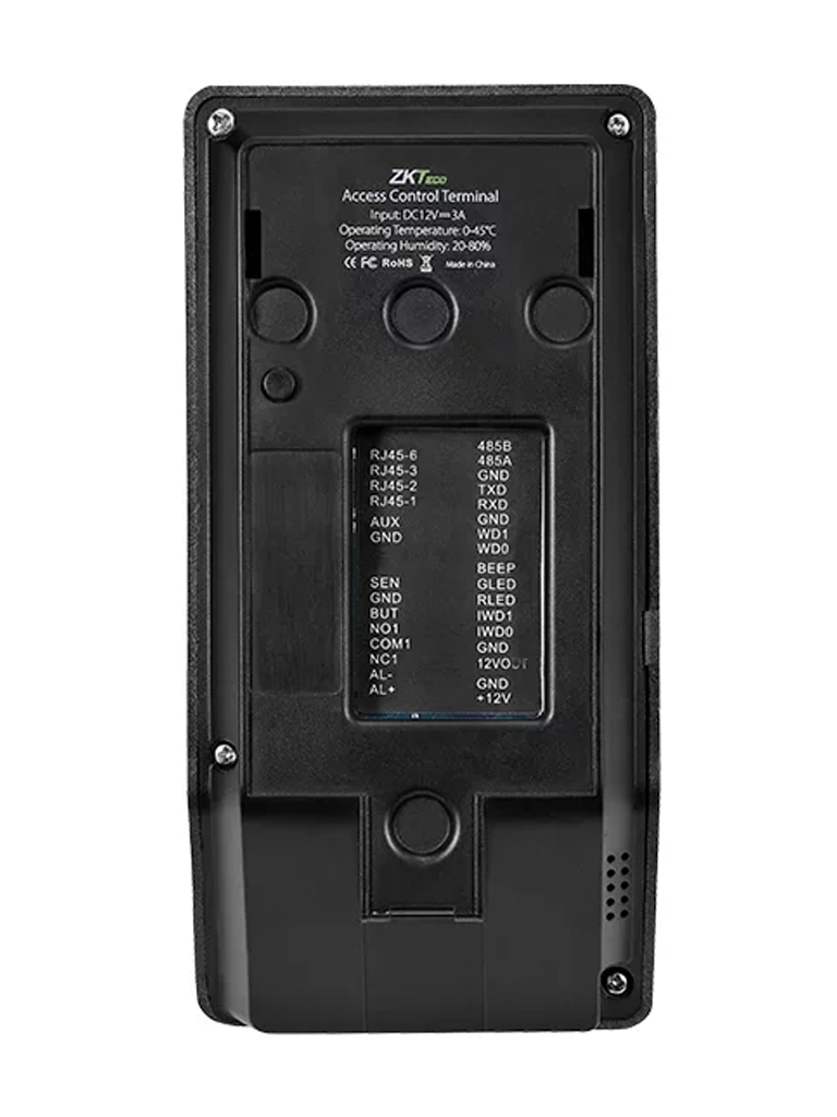 ZKTECO F22ID - Control de Asistencia y Acceso Básico con Huella Digital BioID+ (3000), Tarjeta ID 125 kHz (5000), Registro de 30,000 Eventos, Conexión Ethernet y WiFi - Image 4