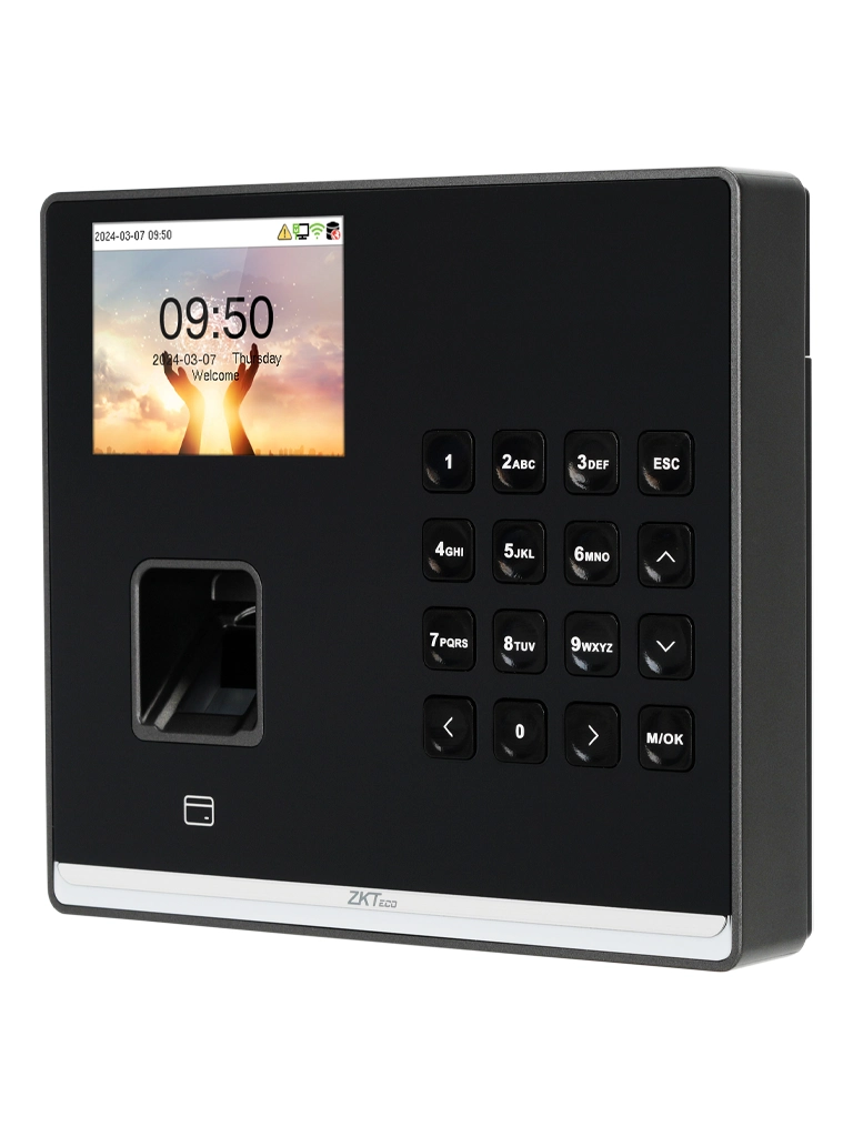 ZKTECO SenseFP M2 LR- Control de Asistencia y Acceso Básico con Huella Digital BioID+ (3,000), Tarjeta de Proximidad 125 kHz (3,000), 100,000 Eventos y Conexión TCP/IP (Compatible con ZKBio Zlink) - Image 2