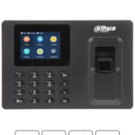 DAHUA DHIASA1222E - Control de Asistencia con Huella Digital, Contraseña y Gestión de Turnos, Capacidad 1000 Usuarios, 100,000 Eventos, Exportación USB