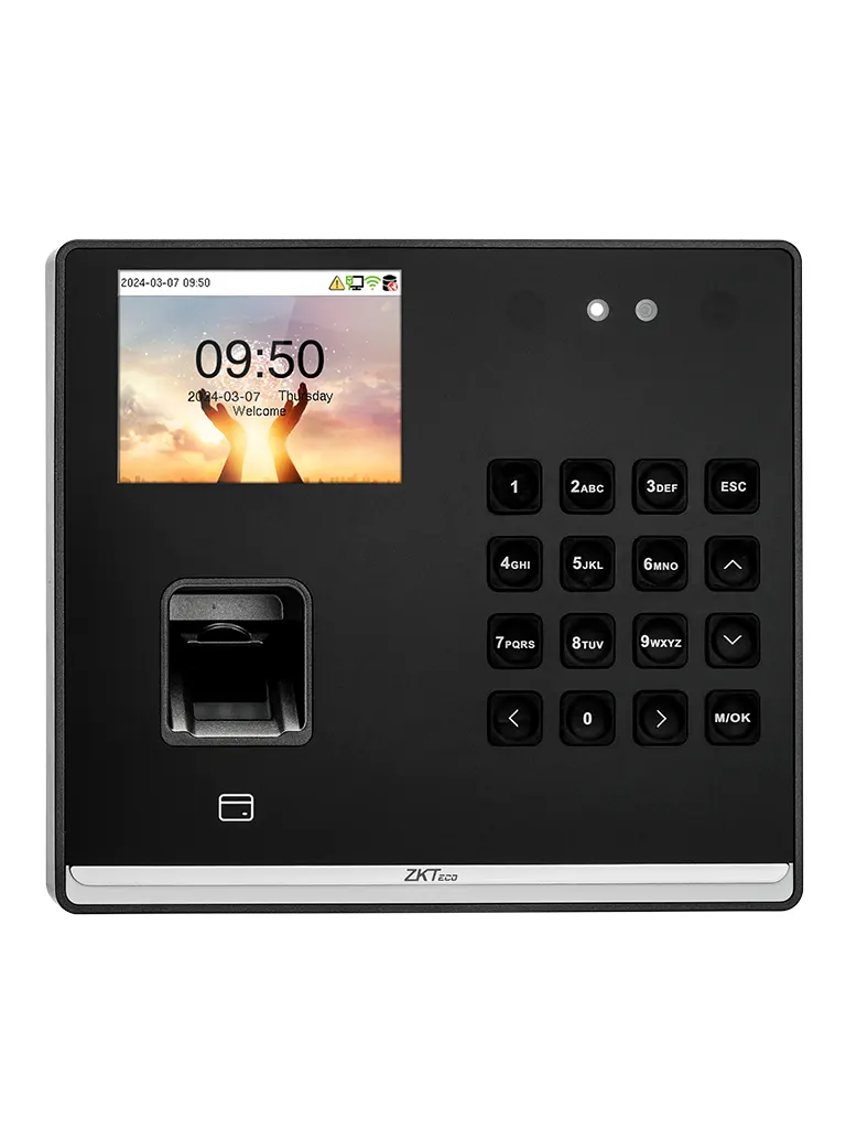 ZKTECO Senseface M2F Pro LR- Control de Asistencia con Acceso Basico para 500 rostros / 1,000 huellas / 1,000 tarjetas 125 KHz / 150,000 Eventos / Bateria de Respaldo de 4 horas / Compatible con ZKBio Zlink - Image 3