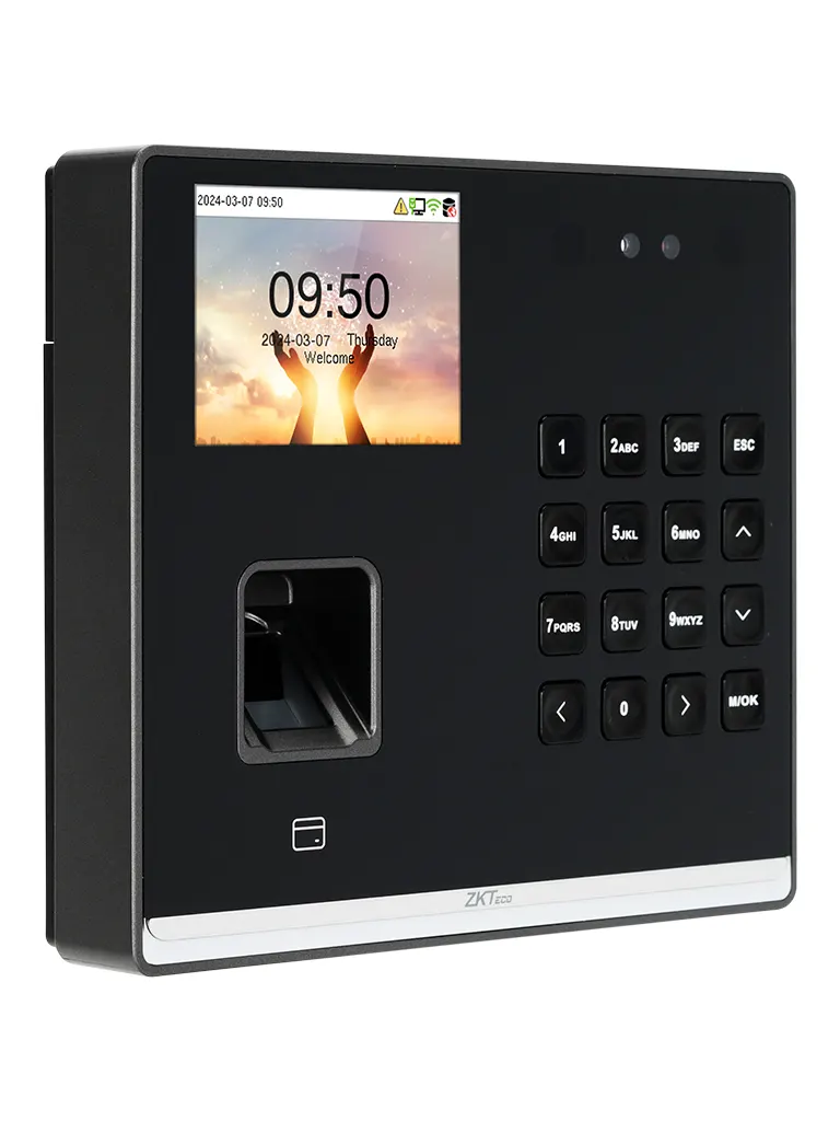 ZKTECO Senseface M2F Pro LR- Control de Asistencia con Acceso Basico para 500 rostros / 1,000 huellas / 1,000 tarjetas 125 KHz / 150,000 Eventos / Bateria de Respaldo de 4 horas / Compatible con ZKBio Zlink - Image 4