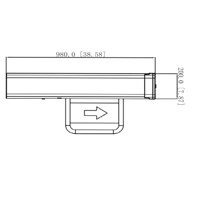 DAHUA DHI-ASGB620K-D - Barrera de Medio Cuerpo/ Carril Central/ Indicardor Acceso Positivo/ Interior-Exterior Protegido/ Anticolisión/ Alarma Sonora/ Velocidad de Cierre Ajustable 0.5-1.6 s/ Ancho de paso 600 mm/ Compatible DHI-ASGB610K-L y DHI-ASGB610K-R - Image 4