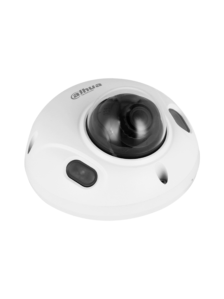 DAHUA IPC-HDBW3241F-AS-S2 - Cámara IP Domo Antivandálica de 2MP con lente de 2.8mm y 107° de apertura. Cuenta con WizSense, visión nocturna de 30m, micrófono integrado, SMD 4.0, AI SSA, IP67, PoE, IK10, WDR real, y E/S de alarmas y audio. - Image 3