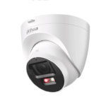 DAHUA IPC-HDW2249T-S-PV - Cámara domo IP de 2MP/ Iluminador Dual Inteligente/ Lente 2.8/ Disuasión activa/ SMD Plus/ protección perimetral/ Incorpora micrófono y bocina/ LED IR incorporado y luz cálida 30m/ PoE/ IP67/ IK10 antivandálica/ Ranura micro SD.