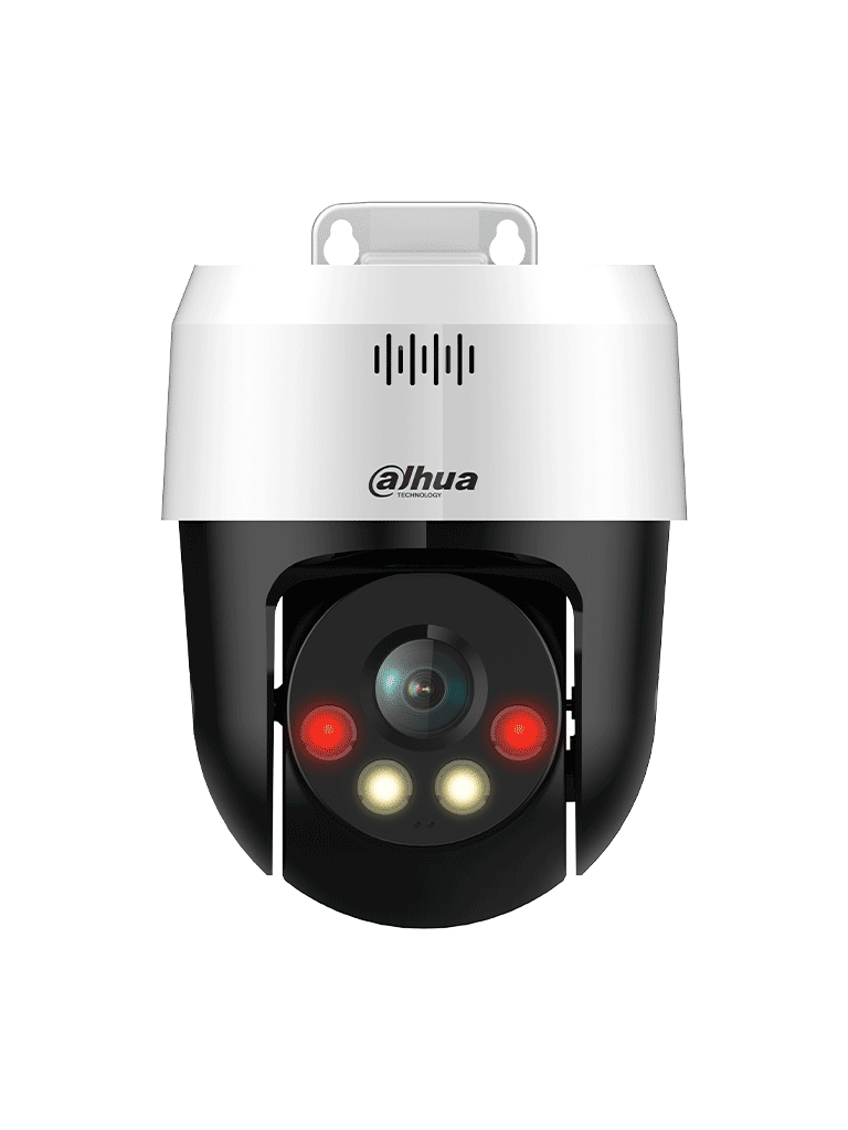 DAHUA DH-SD2A300NB-GNY-A-PV-0400 - Cámara IP PT de 3 MP con Full Color y Disuasión Activa, iluminador dual inteligente, lente fijo, alcance de 30m con IR y luz visible, audio bidireccional, protección IP66, PoE y ranura para microSD. - Image 2