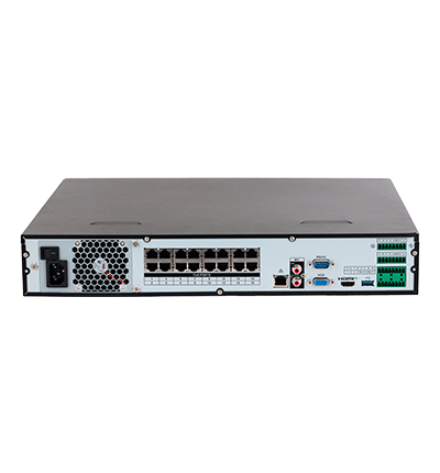 DAHUA NVR4416-16P-EI - NVR de 8 MP /16 Canales IP/ WizSense/ 4k con IA/ 16 Puertos PoE af/at/ 4 Bahias para Discos Duros/ 1 Canal de Reconocimiento Facial por NVR/ 4 Ch con SMD Plus/ Soporta Cámaras con IA/ 10 Bases de Datos de Rostros - Image 3