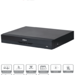 DAHUA XVR5116HE-4KL-I3 - DVR 16 Canales 4K con IA, WizSense, H.265+, 16 Canales + 16 IP (32 Ch máx.), Reconocimiento Facial, SMD Plus, Protección Perimetral, 16&3 E&S Alarma, 1 Puerto SATA.