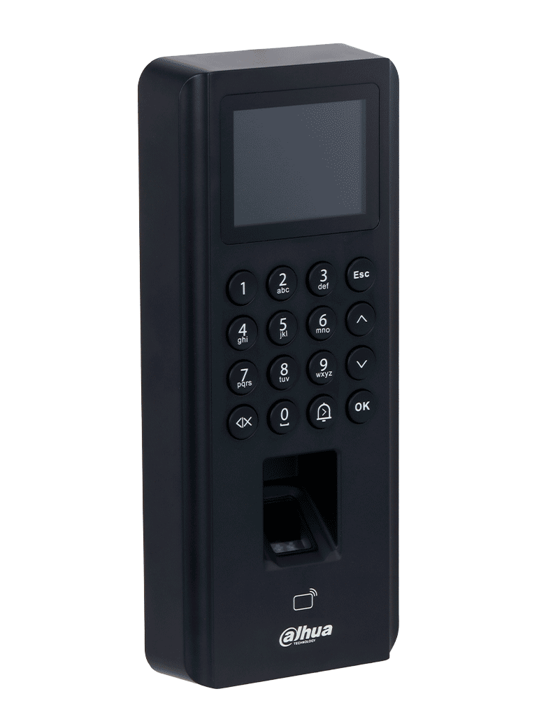 DAHUA ASI2212J-D - Control de Acceso de Huella y Tarjetas ID (EM)/ Pantalla de 2.4 Pulgadas/ Comunicacion TCP/IP/ P2P/ Soporte 5,000 Usuarios Tarjetas y Passwords/ 3000 Huellas/ 100,000 Registros/ 128 Periodos y Dias Festivos/ - Image 3