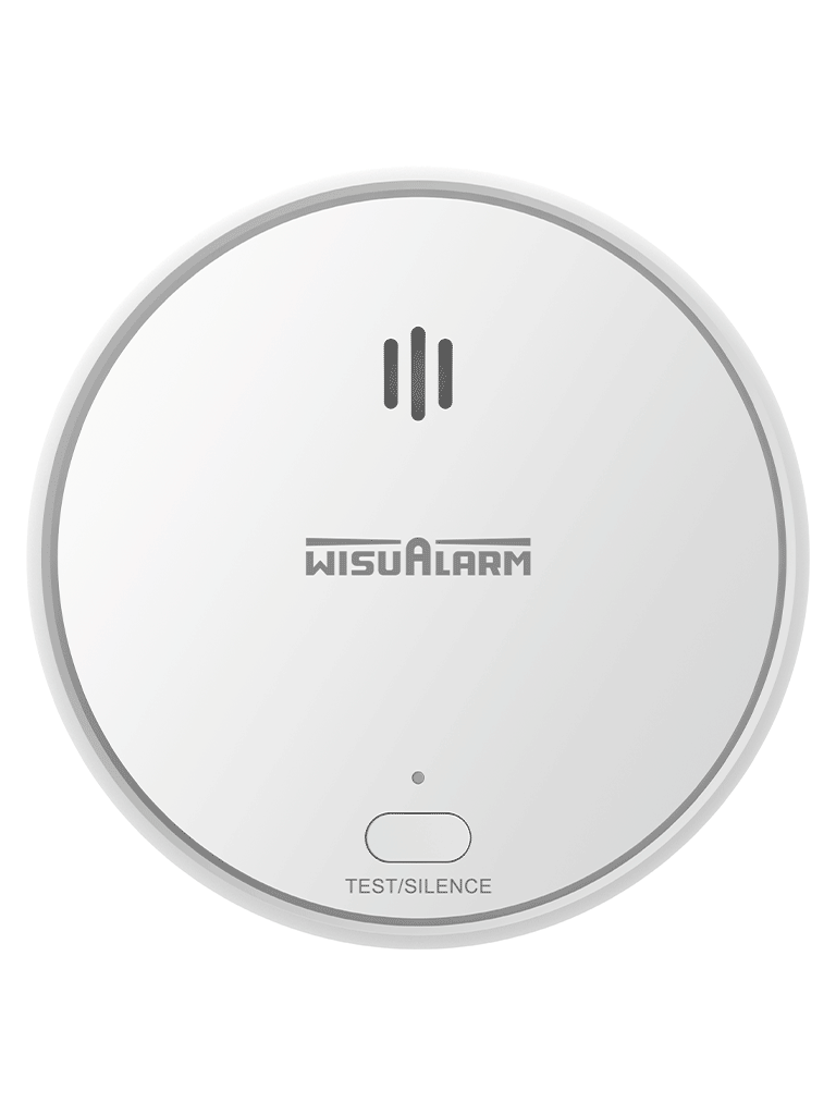 DAHUA WISUALARM HY-SA20A - Detector de Humo Standalone (Autonomo), Sensor Fotoeléctrico, Sonido de Alarma de 85dB, Alarma Visual y Audible, Durabilidad de Batería hasta 10 años, Certificaciones TÜV and CE, - Image 2