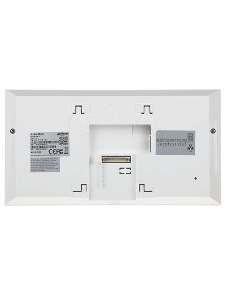 DAHUA VTH2421FW-P - Monitor IP de 7" Serie Pro con pantalla táctil, 8GB de memoria, PoE estándar, ranura MicroSD, admite 9 monitores adicionales, llamada grupal, videos, mensajes y 6 entradas/salidas de alarma - Image 2
