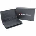 DAHUA MATPRO036 - Porta Tarjetas Negro/ Tipo Piel/ con Logo Dahua/ Promocional