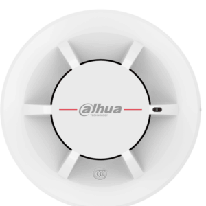 DAHUA WISUALARM DHI-HY-C131-Detector d Humo Fotoelectrico Convencional de 2 Hilos,Alarma visual y audible Con Cámara Fotoelectrica Dual para Detección Eficiente, Cumple con Estándar 54-7:2018,Algoritmo BLC d Ajuste Automático