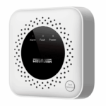 DAHUA WISUALARM DHI-HY-GB40A -Detector de gas propano (C₃H₈) autónomo, sensor de gas catalítico, salida de relevador, salida de válvula, detección de temperatura ambiente, alarma de 70 dB, LED indicadores, certificación CE,