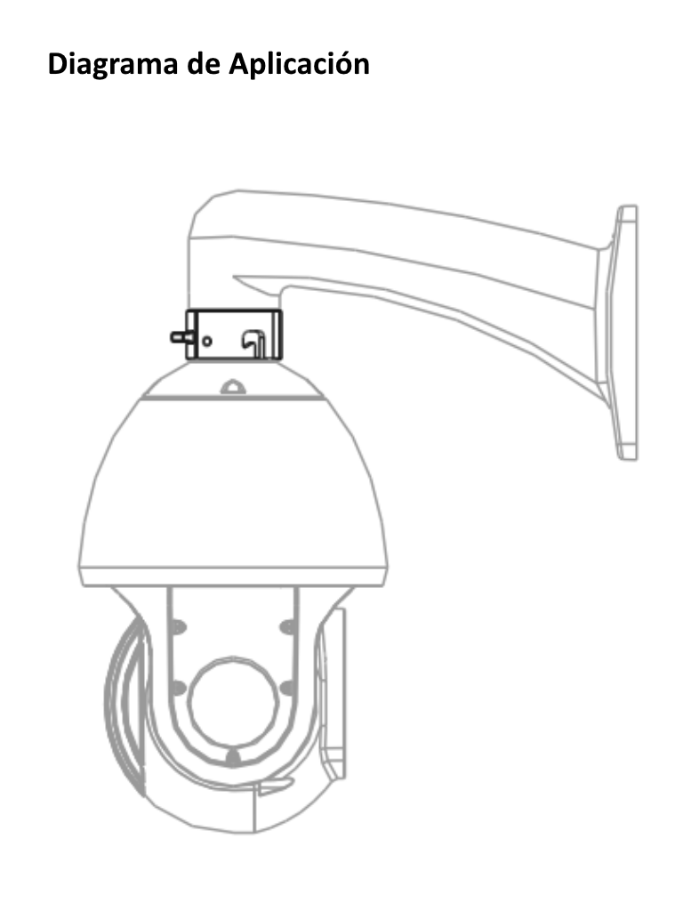 DAHUA PFA114 - Adaptador para Montaje de Camaras PTZ/ Compatible con Brazo de Pared PFB300W o de Techo PFB300C/ - Image 3