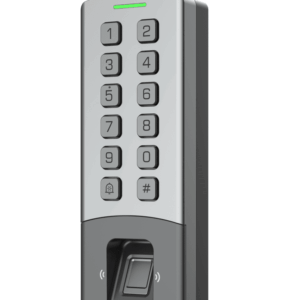 DAHUA DHI-ASI1212M-DW - Control de Acceso Antivandalico Exterior Wi-Fi/ Soporta 10,000 Usuarios, Passwords y Tarjetas ID / 3,000 Huellas / Teclado Mecanico/ RS-485 y Wiegand/ TCP/IP / Alimenta Cerradura 12V / IP65/ IK08 /