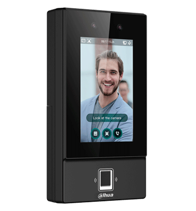 DAHUA ASI6214S-D - Control de acceso con reconocimiento facial/ Pantalla de 4.3 Pulgadas/ Cámara 2 MP/ 6.000 usuarios/ 6.000 rostros/ 6.000 contraseñas/ 6.000 huellas dactilares/ FACT - Image 3