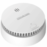 DAHUA WISUALARM DHI-HY-SA30A-R8-Detector de Humo Inalámbrico(Interconectable Hasta 24 Disp) Sensor Fotoeléctrico, Sonido de Alarma de 85dB, Alarma Visual y Audible,Batería Sellada de hasta 10años,Certificaciones TÜV and CE