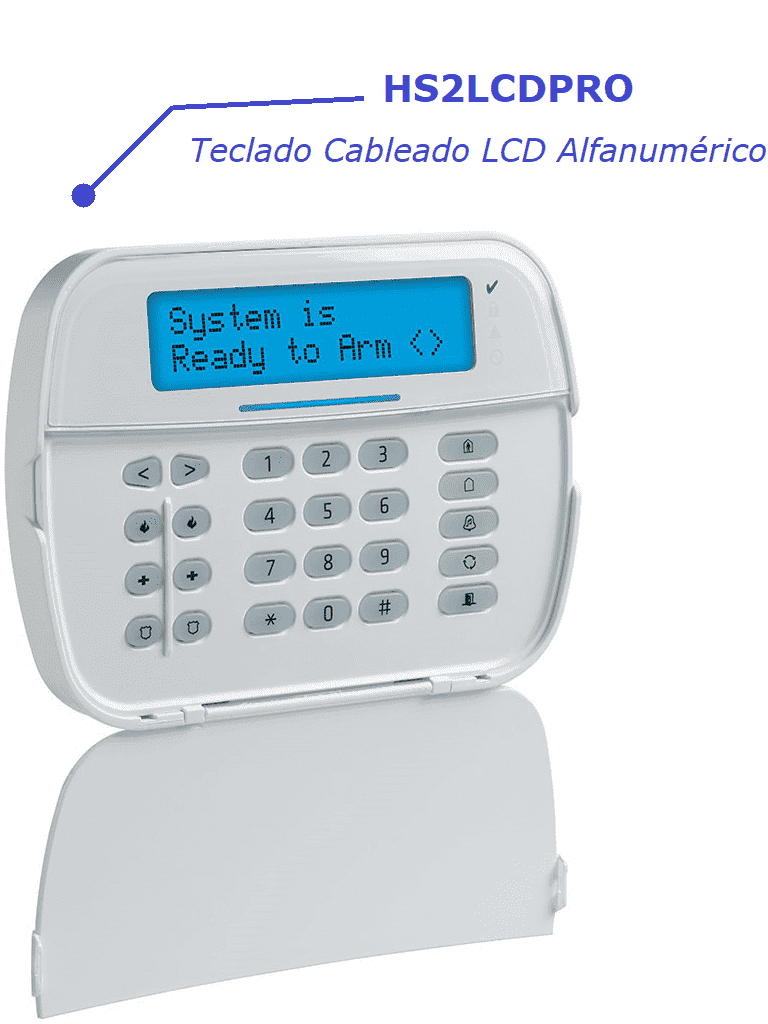 DSC Pro Basic - Paquete Pro 32 zonas con comunicador IP integrado/ Panel HS3032/ Teclado HS2LCDPRO / Fuente HS65WPSNA / Sensor LC203 / Gabinete PC5003 - Image 4