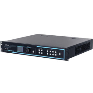 DAHUA DHI-NVD1605DU-4I-8K-2U2H Decodificador de vídeo IP Ultra HD (8k)/ 16 salidas HDMI/H265+/ H265/ H264/ MJPEG/ HDMI /DVI-I/ Soporta 1/4/6/8/9/16/25/36 y división libre/ RS232, RS485/ Control de pantallas de empalme para zoom/fusión/desplazamiento