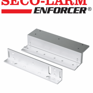Seco-Larm E941S600/ZQ - Soporte en "Z" y en "L" para cerraduras electromagnéticas de la serie 600 lb/ 280 kg (interior)